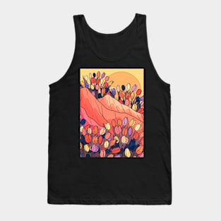 Tulip mountains Tank Top